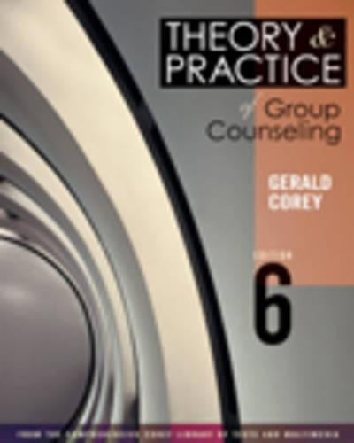 Theory and Practice of Group Counseling
