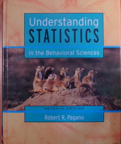 Understanding Statistics in the Behavioral Sciences