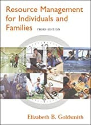 Resource Management for Individuals and Families
