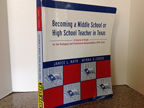 Becoming Ms/Hs Teacher in TX
