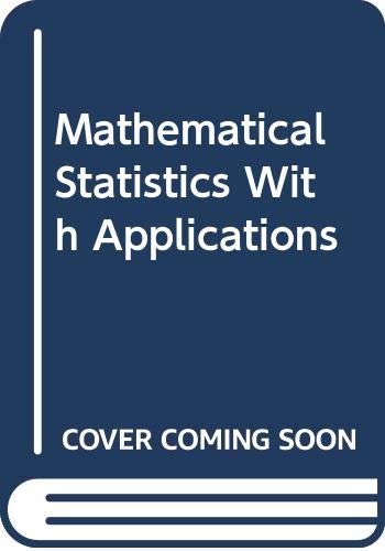 Mathematical Statistics with Applications