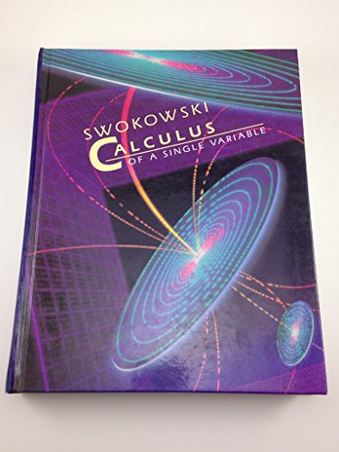 Calculus of a Single Variable