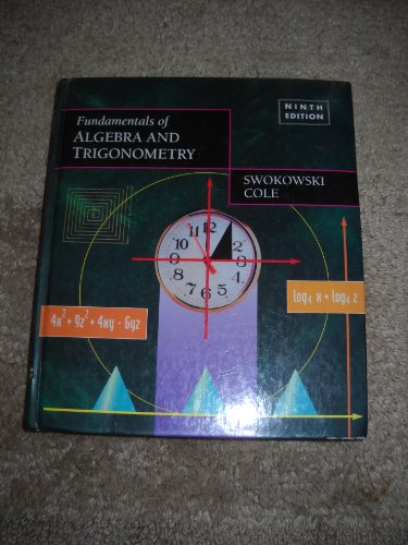 Fundamentals of Algebra and Trigonometry