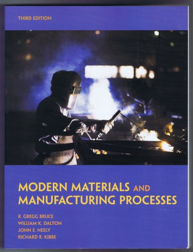 MODERN MATERIALS and MANUFACTURING PROCESSES Third