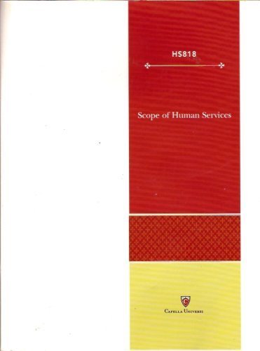 Scope of Human Services (HS 818 Capella University)