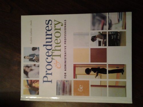 Procedures & Theory for Administrative Professionals (with CD-ROM)