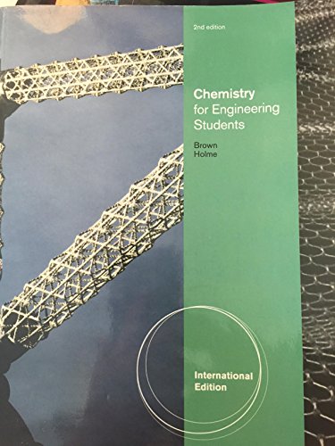 Chemistry for Engineering Students, International Edition