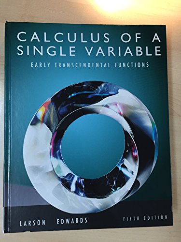 Calculus of a Single Variable