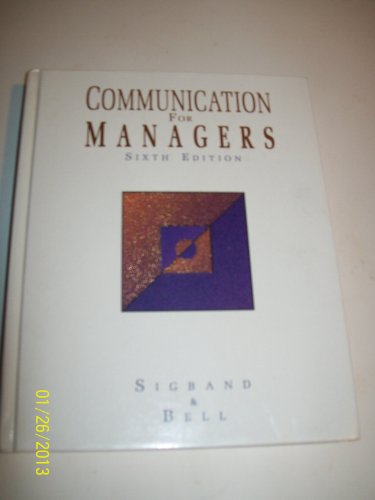 Communication for Managers