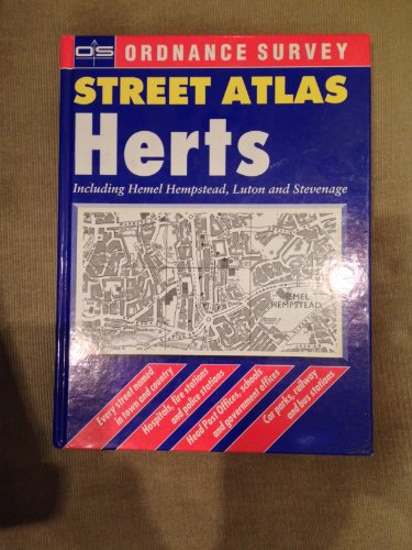 Ordnance Survey Hertfordshire Street Atlas