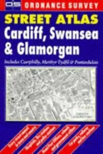 Ordnance Survey Cardiff, Swansea and Glamorgan Street Atlas