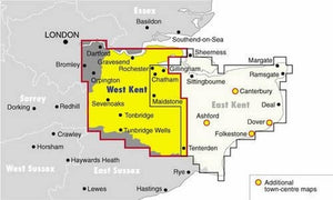 Ordnance Survey West Kent Street Atlas