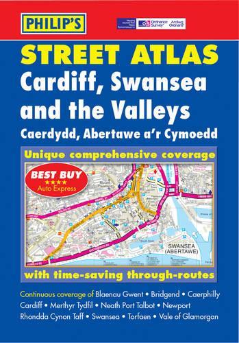 Cardiff, Swansea and the Valleys Street Atlas