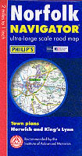 Navigator Road Map Norfolk