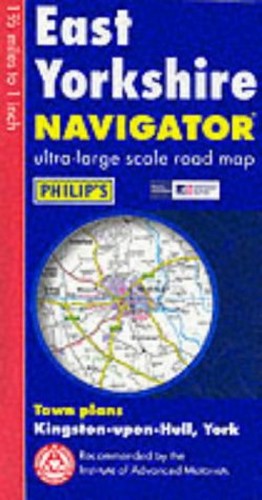 Navigator Road Map East Riding of Yorkshire