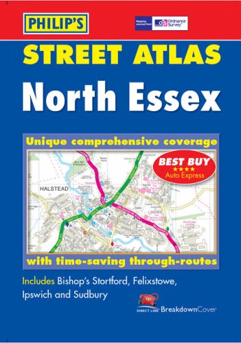 Philip's Street Atlas North Essex