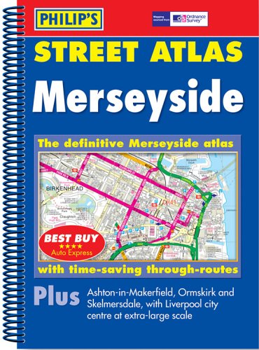 Philip's Street Atlas Merseyside