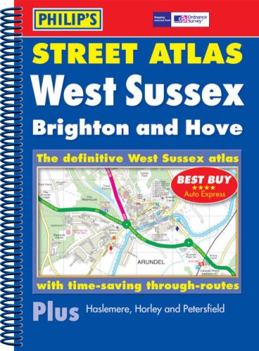 Philip's Street Atlas West Sussex
