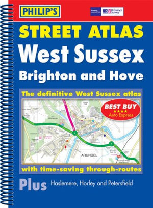Philip's Street Atlas West Sussex