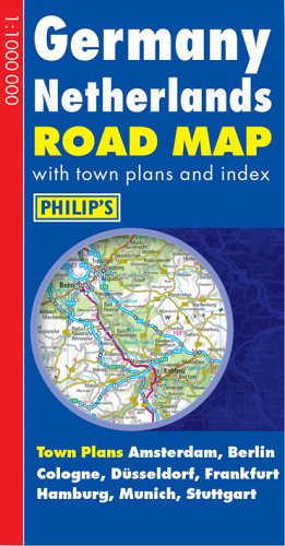 Germany Netherlands Road Map