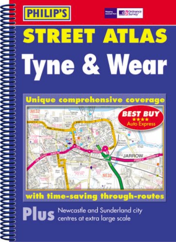 Philip's Street Atlas Tyne and Wear