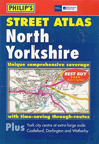 Philip's Street Atlas North Yorkshire