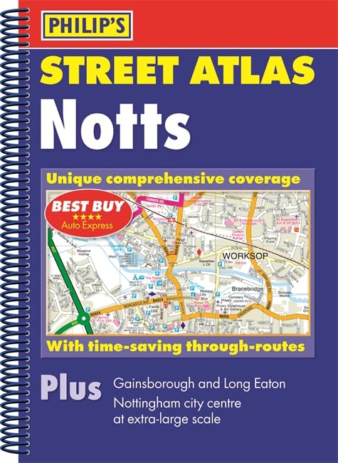 Philip's Street Atlas Nottinghamshire