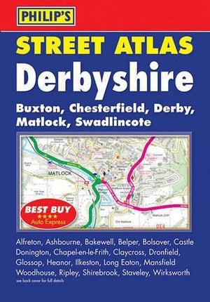 Philip's Street Atlas Derbyshire