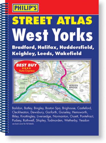 Philip's Street Atlas West Yorkshire