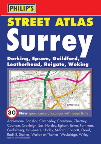 Philip's Street Atlas Surrey