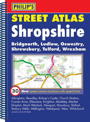 Philip's Street Atlas Shropshire and Telford