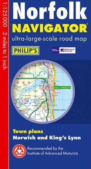 Norfolk Navigator Road Map