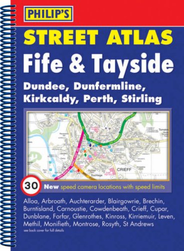 Philip's Street Atlas Fife and Tayside