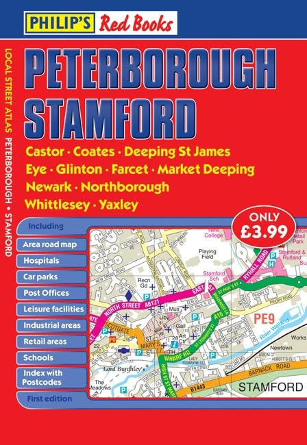 Philip's Red Books Peterborough and Stamford