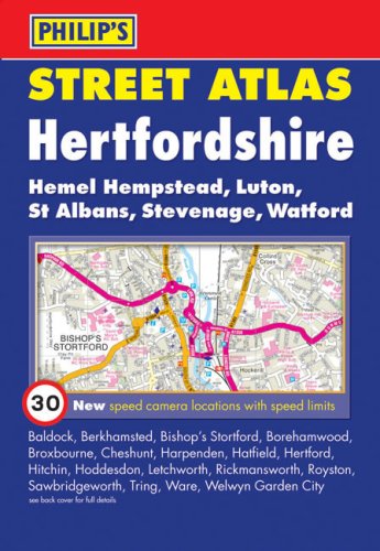 Philip's Street Atlas Hertfordshire