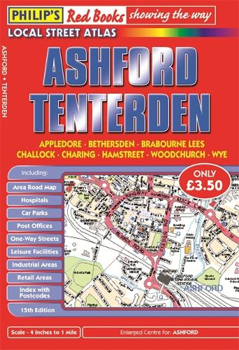 Philip's Red Books Ashford and Tenterden