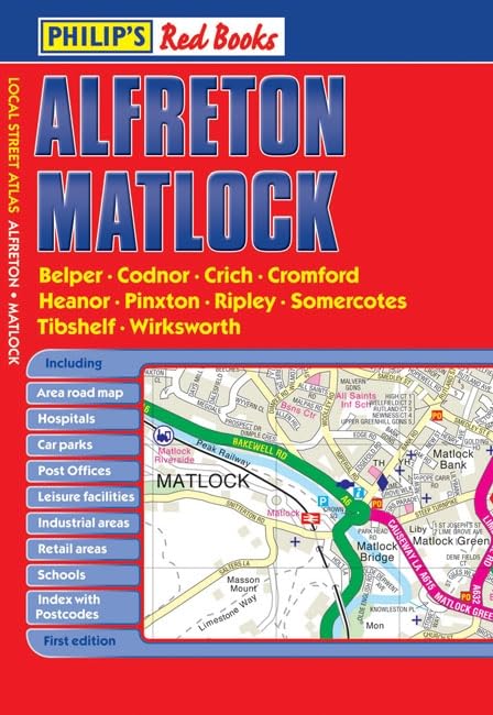 Philip's Red Books Alfreton and Matlock