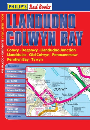 Philip's Red Books Llandudno and Colwyn Bay