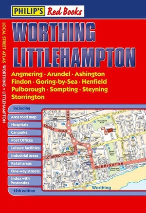 Philip's Red Books Worthing and Littlehampton