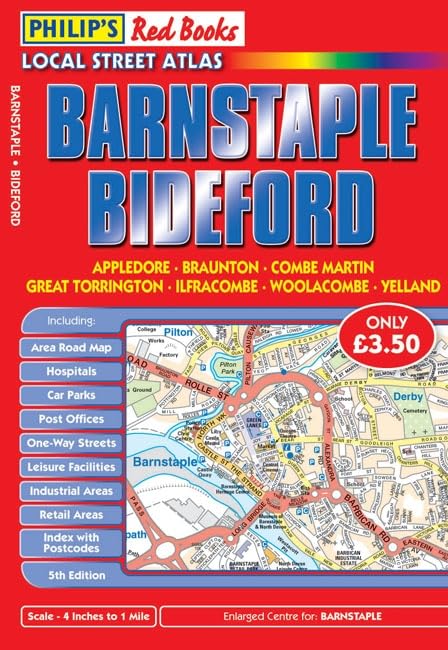 Philip's Red Books Barnstaple and Bideford