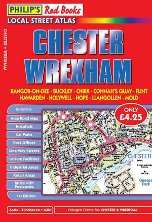 Philip's Red Books Chester and Wrexham