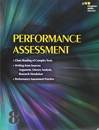 Performance Assessment Student Edition Grade 8