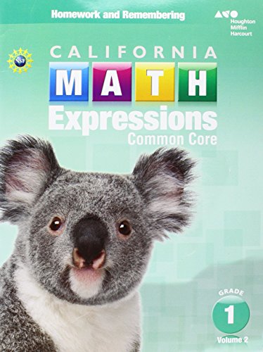 Homework and Remembering Workbook, Volume 2 Grade 1