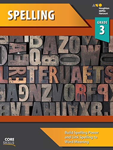 Core Skills Spelling Workbook Grade 3