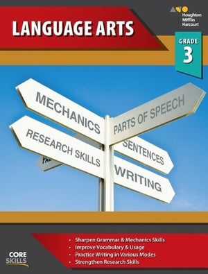 Core Skills Language Arts Workbook Grade 3