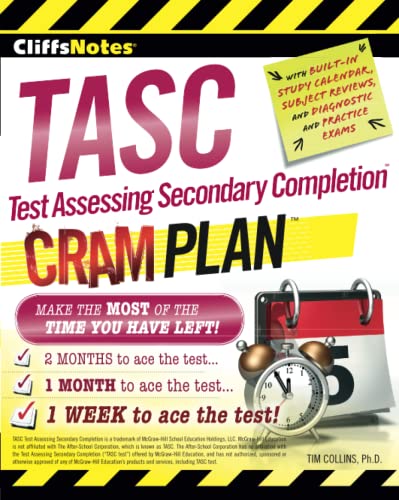 Cliffsnotes Tasc Test Assessing Secondary Completion(tm) Cram Plan
