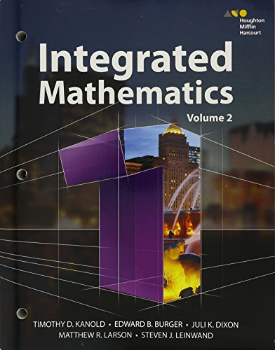 Interactive Student Edition Volume 2 (Consumable) 2015