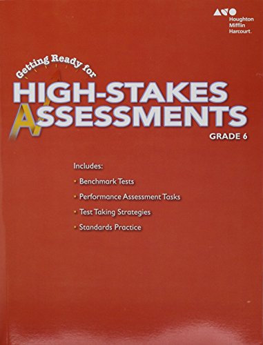 Getting Ready for High Stakes Assessments Student Edition Grade 6