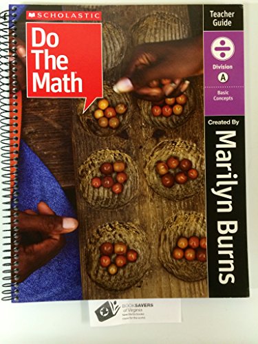 Scholastic Do the Math: Division A (Basic Concepts), Teacher Guide