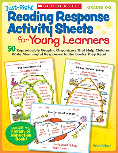 Just-Right Reading Response Activity Sheets for Young Learners